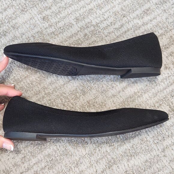 Kelly & Katie Maurene point toe flat shoes black size 7 - Picture 5 of 10